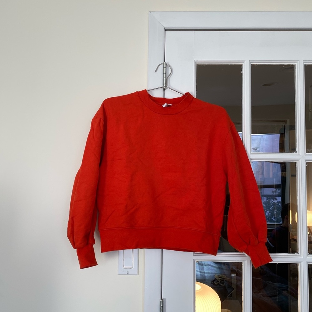 & Other Stories Cropped Sweatshirt